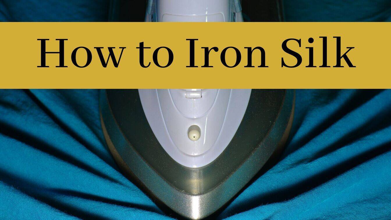 How to Iron Silk StepbyStep Instructions 1000 Kingdoms